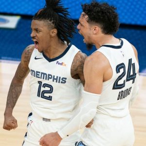 “Shoutout Monica!” Ja Morant and the Memphis Grizzlies troll ESPN writers for picking Steph Curry's Warriors in play in game