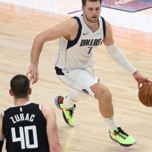 "Luka Doncic's neck is so hurt that he's scoring at will": Skip Bayless calls out Mavericks star for 'faking' his injury against Kawhi Leonard and the Clippers in their Game 4 loss