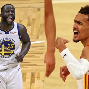 "Trae Young is one of the biggest trashtalkers in the NBA, glad the world can see it": Draymond Green praises Hawks star's resilience to Knicks fans' insults