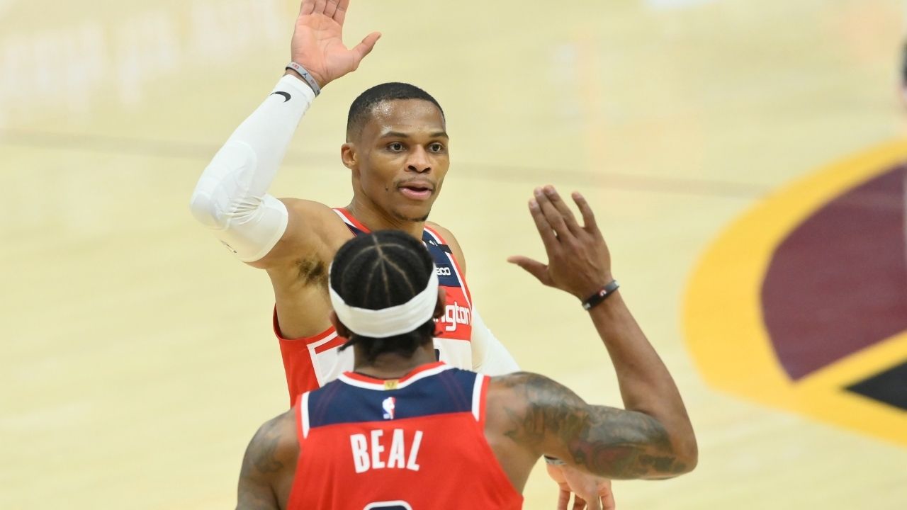 "We can’t keep drenching Russell Westbrook every time he breaks his own record”: Scott Brooks jokingly praises his Wizards star after his historic feat