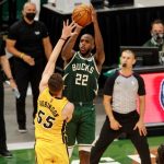"Khris Middleton and Jrue Holiday saved Giannis' reputation": Skip Bayless criticizes the Greek Freak for inefficient shooting night vs Miami Heat