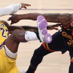 “LeBron James is the actor of the year”: CJ McCollum calls out Lakers MVP for his ‘Oscar-worthy’ performance while getting eye-poked in the play in game