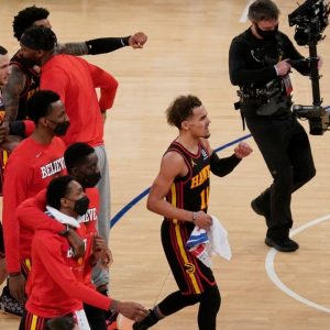 "I wanted to hear F*** Trae Young chants again": Hawks star's hilarious post-game interview after his game winner vs Knicks