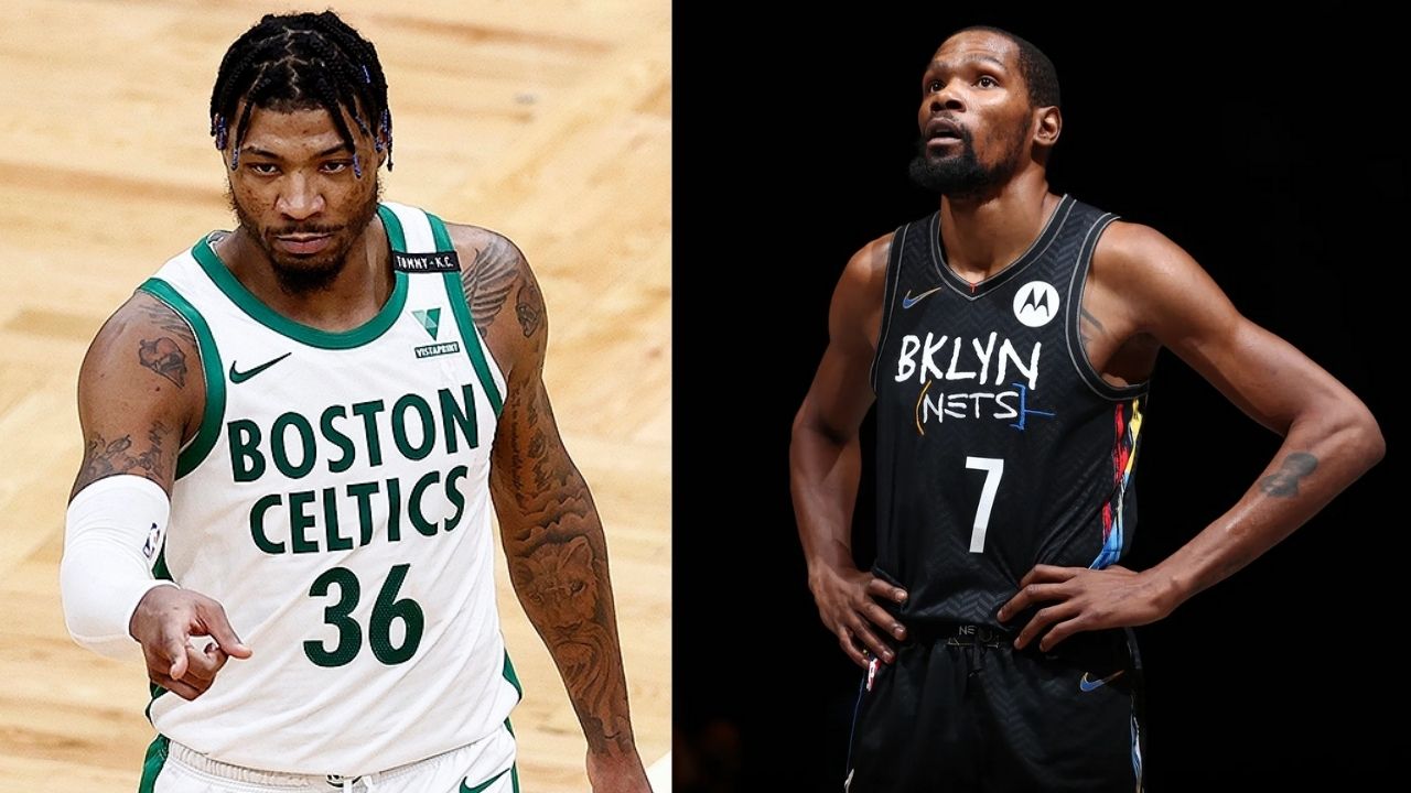 "That's not basketball!": Kevin Durant talks about Marcus Smart drawing a charge foul during Game 3