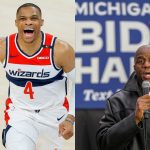 “Russell Westbrook is no way close to being as impactful as Magic Johnson”: Shannon Sharpe scoffs at the idea of comparing Lakers legend to Wizards star amidst torrid triple double run