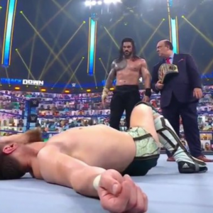 Roman Reigns retains Universal Championship against Daniel Bryan and bans him from SmackDown