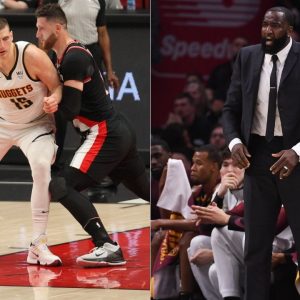 "If Kendrick Perkins was in the NBA today, he'd be a mascot": Jusuf Nurkic trolls former LeBron James teammate after epic defensive performance vs Nikola Jokic in Game 4