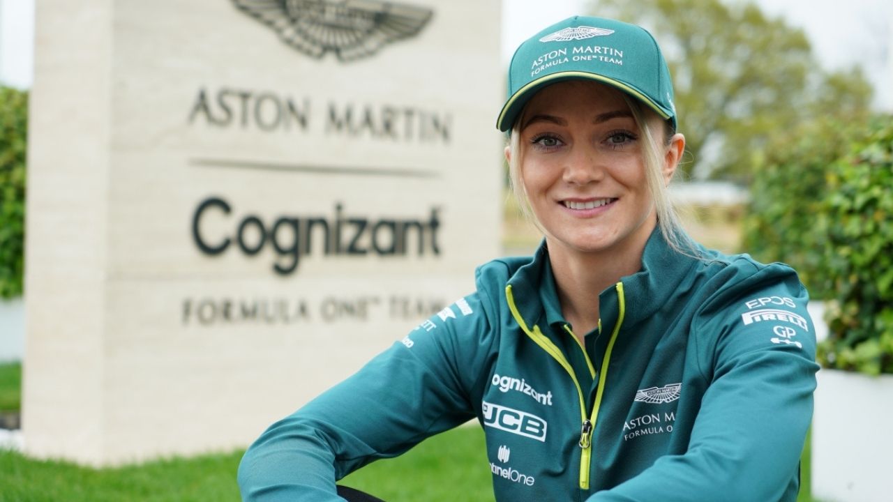 "Looking forward to working with Stroll, Vettel, Hulkenberg" - James Bond stunt driver Jessica Hawkins appointed Aston Martin F1 team's driver ambassador