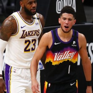 “Devin Booker made LeBron James look old”: Skip Bayless calls out Lakers star for lackluster performance vs Devin Booker and Suns in Game 1