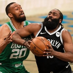 "Nets fans were loud, threw me off a little bit": James Harden explains why Blake Griffin and co couldn't score freely in the first half vs Celtics