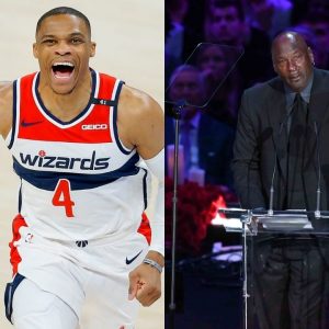 “Russell Westbrook was loyal to the Thunder, unlike others”: Michael Jordan threw shade at Kevin Durant during Wizards MVP’s Oklahoma City Hall-of-Fame induction