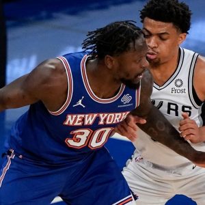"They lying": Knicks star Julius Randle admits to tracking his stats through the scoreboard during games, accuses his NBA rivals of lying