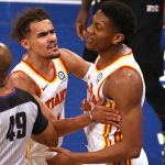 "Did Knicks fan spit on Trae Young?": NBA Fans react to viral footage of Hawks star getting sprayed at MSG during loss vs Julius Randle and co
