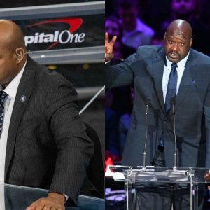 “Charles Barkley says the dumbest things”: Shaquille O’Neal hilariously walks off the set of NBAonTNT after Chuck compares James Harden to Kobe Bryant and Michael Jordan
