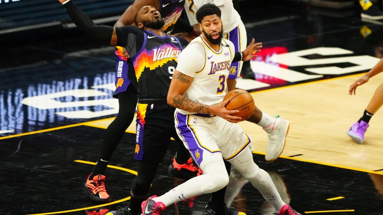 "Anthony Davis, not LeBron James, is the Lakers' tone-setter": Skip Bayless explains the case for AD being more important than LeBron vs Chris Paul's Phoenix Suns in Game 2