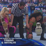 Natalya and Tamina become WWE Women’s Tag Team Champions on SmackDown
