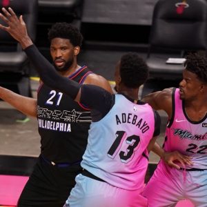 "Bam Adebayo was locking up Joel Embiid": How Heat DPOY candidate imposed his will on Sixers' MVP candidate