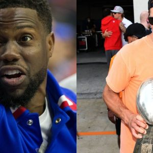“Go to Detroit and win a Super Bowl”: Comedian Kevin Harts challenges Tom Brady to win a Super Bowl.