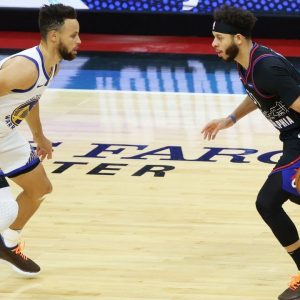 "I'm leaning towards a Sixers-Utah Finals": Warriors' Stephen Curry makes bold Finals predictions, dismisses Kevin Durant as a Finals candidate