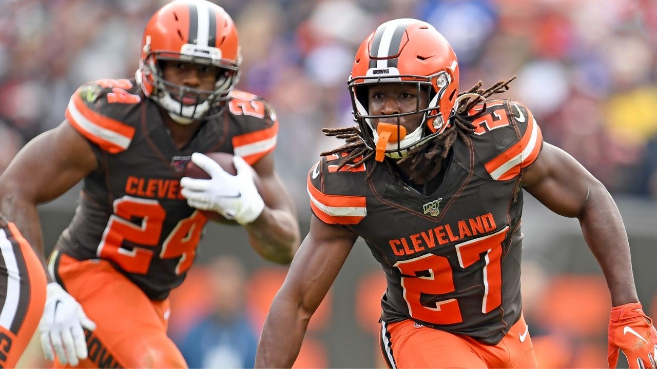 “Pay that man. He’s a freak of nature.”: Kareem Hunt wants his RB teammate Nick Chubb to sign a contract extension