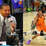 "Making sure Devin Booker doesn't foul out": ESPN commentator Mark Jackson makes a hilarious gaffe on air during the WCF