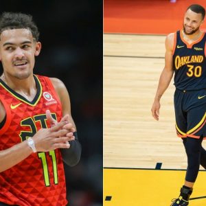 "Trae Young is a bad man": Hawks star's shimmy before drilling a 3 in game 1 of the ECF puts him on Stephen Curry's pedestal