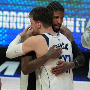 'Luka Doncic didn't want fans to body shame him': Mavs star appeared to reject Paul George's jersey swap after Game 7 loss vs Clippers