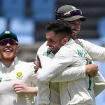 Keshav Maharaj hat-trick video: Maharaj picks three in three as South Africa tighten grip on St Lucia Test