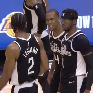 "Rajon Rondo gave Kawhi Leonard the death stare": Clippers' veteran point guard was visibly upset with The Claw as he air-balled clutch 3 pointer vs Mavs in Game 5