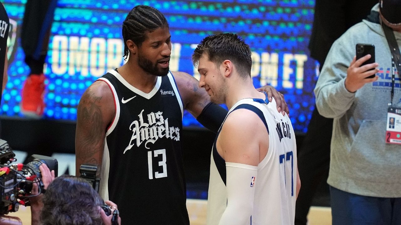 "Luka Doncic canceled out PG and Kawhi Leonard, but he needed one or two guys": Shannon Sharpe Likens Luka's One Man Show To LeBron James' Early Days With Cleveland Cavaliers