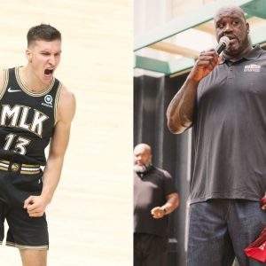 "Shaq, you're improving at Serbian": Bogdan Bogdanovic praises the Lakers legend for his effort at learning Serbian after Hawks take Game 4 win vs Bucks
