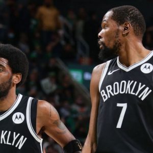 "Kevin Durant, you gotta be man enough to walk upstairs and pull the plug": Kendrick Perkins doubles down on Shaquille O'Neal's take to trade Kyrie Irving from the Nets