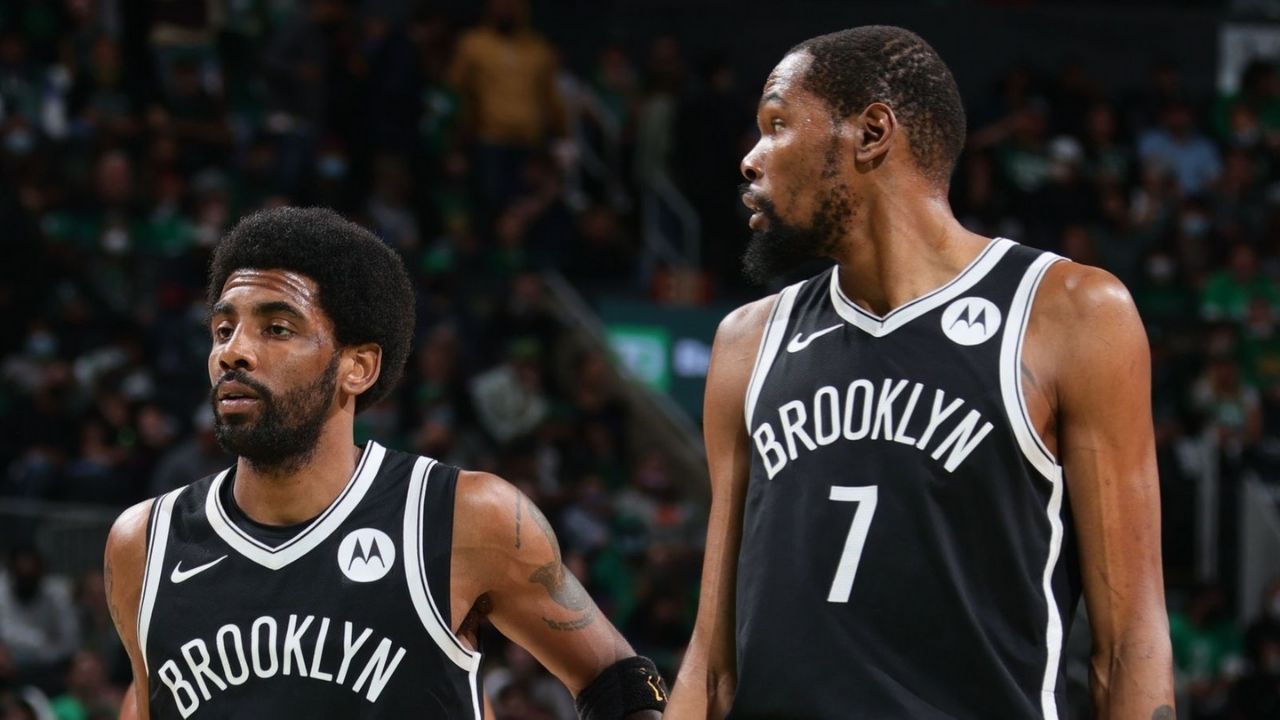 "Kevin Durant, you gotta be man enough to walk upstairs and pull the plug": Kendrick Perkins doubles down on Shaquille O'Neal's take to trade Kyrie Irving from the Nets