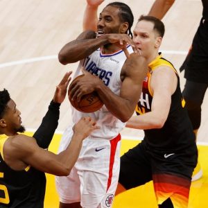 "Donovan Mitchell is Utah's answer to Kawhi Leonard and his star power": Kendrick Perkins blasts Paul George, praises Jazz star after stupendous Game 1 performance