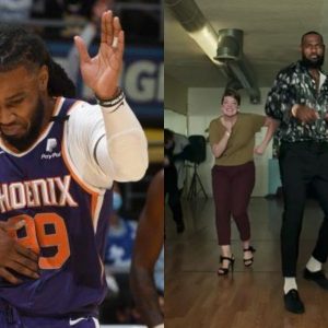 "Ta-Ta LeBron James!": Jae Crowder taunts the Lakers' Finals MVP after sealing the series win over the defending champions