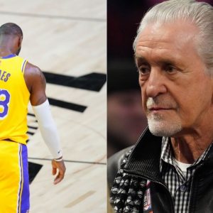 "If LeBron James ever wanted to come back, I'd leave a new key to the door": Pat Riley evades NBA tampering fine but slyly invites Lakers star back to the Miami Heat