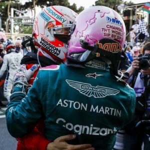 "I told him that he should look in his rear mirrors because I am coming"– Sebastian Vettel on Charles Leclerc after winning podium