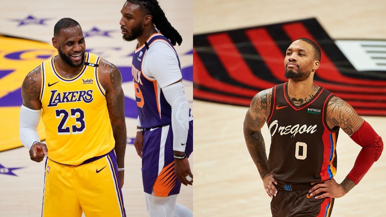 “Damian Lillard could change his mind and go to the Lakers”: LeBron James is looking to team up with the Blazers superstar this 2021 offseason