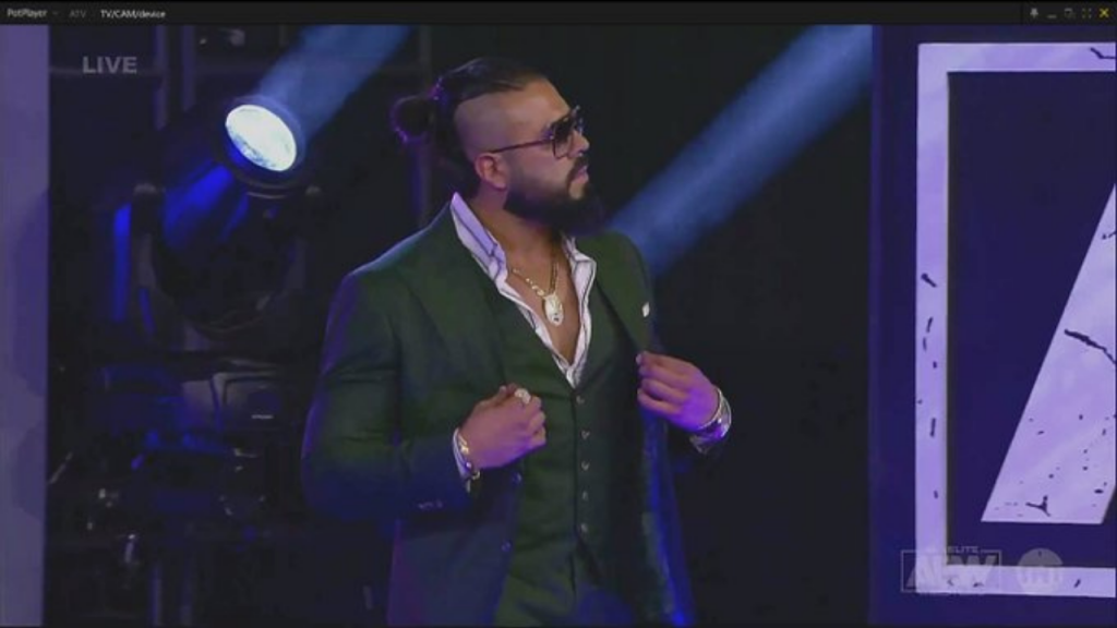 Former WWE Superstar Andrade makes AEW debut