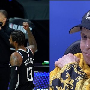 "My Clippers just beat the team with the league's best record in four straight games": Skip Bayless cannot contain his happiness as Paul George and co. beat the Utah Jazz in 6 games and advance to the Western Conference Finals