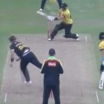 Glenn Phillips cricket: Kiwi batsman plays unbelievable reverse scoop off Dan Douthwaite in T20 Blast 2021