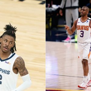 "Y'all gonna give Chris Paul more RESPECT one day": Ja Morant congratulates the Suns star after an incredible Game 4 performance and sweep of the Denver Nuggets