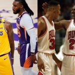 “Michael Jordan and Charles Barkley have ‘gone fishin’”: The NBAonTNT crew relegates LeBron James to his iconic ‘Banana Boat’ while promoting Space Jam 2