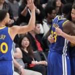 “Steph Curry and I are going to open up an $8000 bottle of wine to celebrate NBA75 celebration”: Draymond Green says they are going to rejoice over Klay Thompson being the 77th greatest player ever
