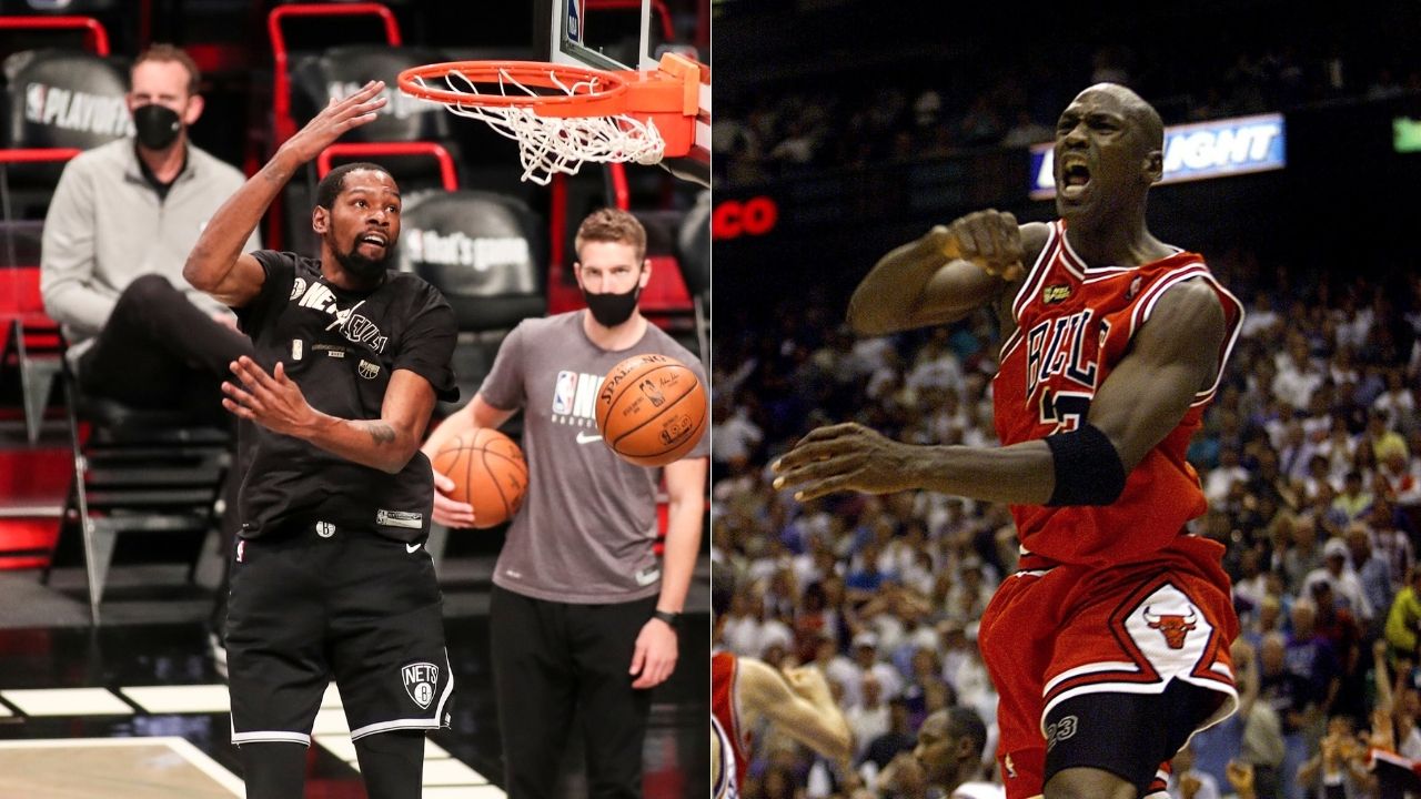 "I think Kevin Durant is more gifted than Michael Jordan": Warriors head coach Steve Kerr gives huge props to the Brooklyn star, calling him a more gifted player than the GOAT