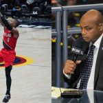 “Damian Lillard stepped back 25 feet”: Charles Barkley reacts to a hilariously accurate impersonation of himself on NBAonTNT