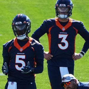 "I feel like they’re two great quarterbacks who are out here competing": Jerry Jeudy addresses the differences between Drew Lock and Teddy Bridgewater