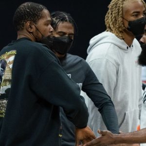 “This is the first time Kevin Durant has had to sweat in 5 years”: NBA analyst says he doesn’t want James Harden to come back yet as he believes the ‘Slim Reaper’ needs to prove himself
