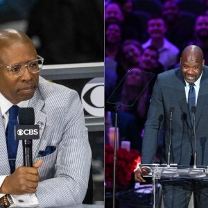 "Shaq smoked Kenny Smith in race to the big board again": Former Rockets shooter just can't win a foot race on Inside the NBA any more