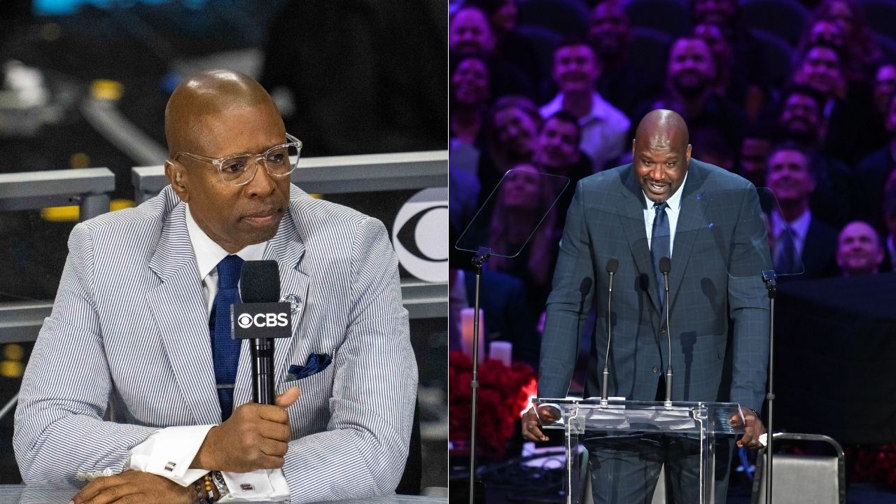 "Shaq smoked Kenny Smith in race to the big board again": Former Rockets shooter just can't win a foot race on Inside the NBA any more